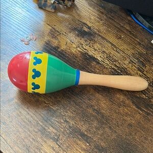 Disney Colorful Wooden Maraca for Kids